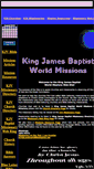 Mobile Screenshot of missions.landmarkbiblebaptist.net